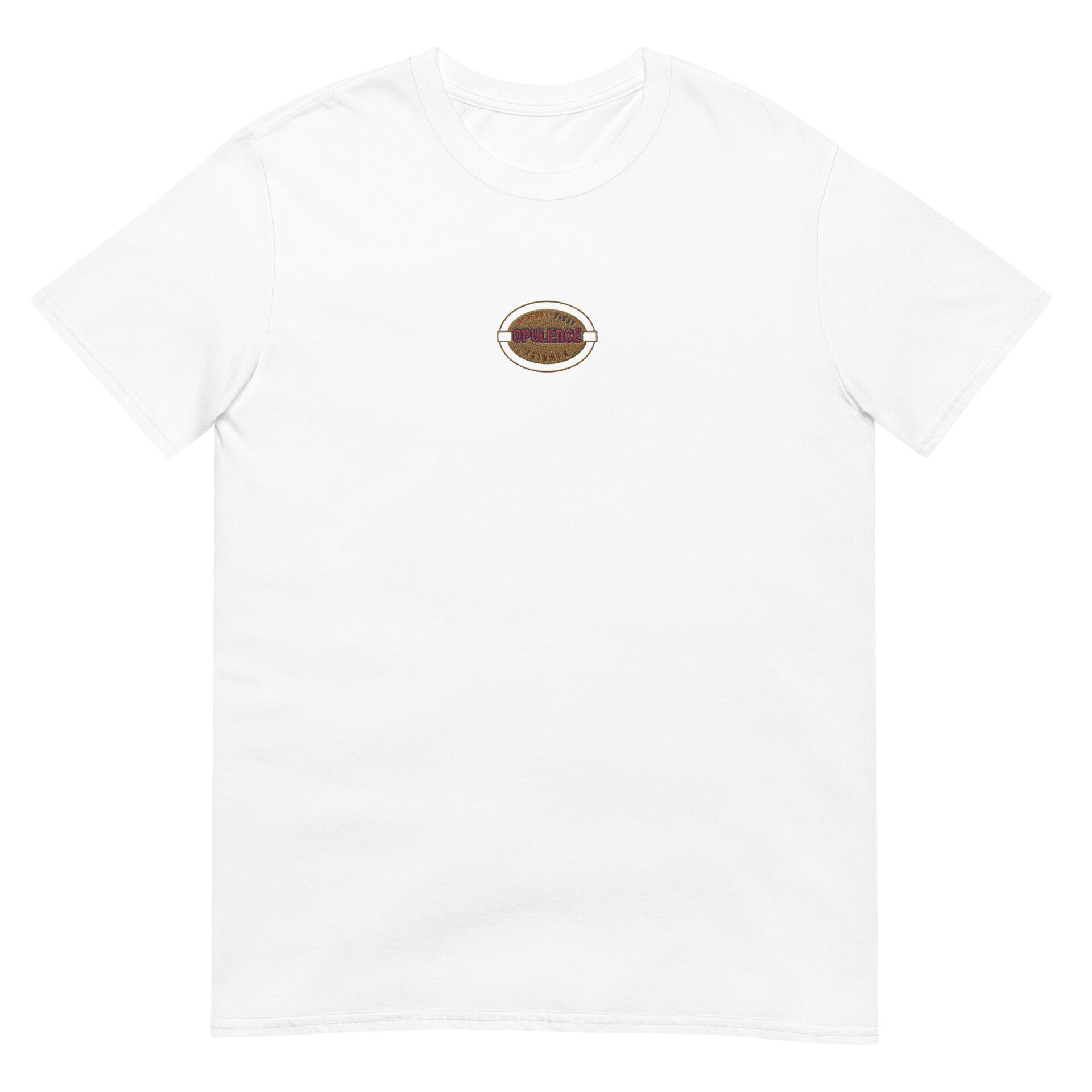Camiseta de manga corta BORDADO- Unisex marca OPULENCE Sello - 3